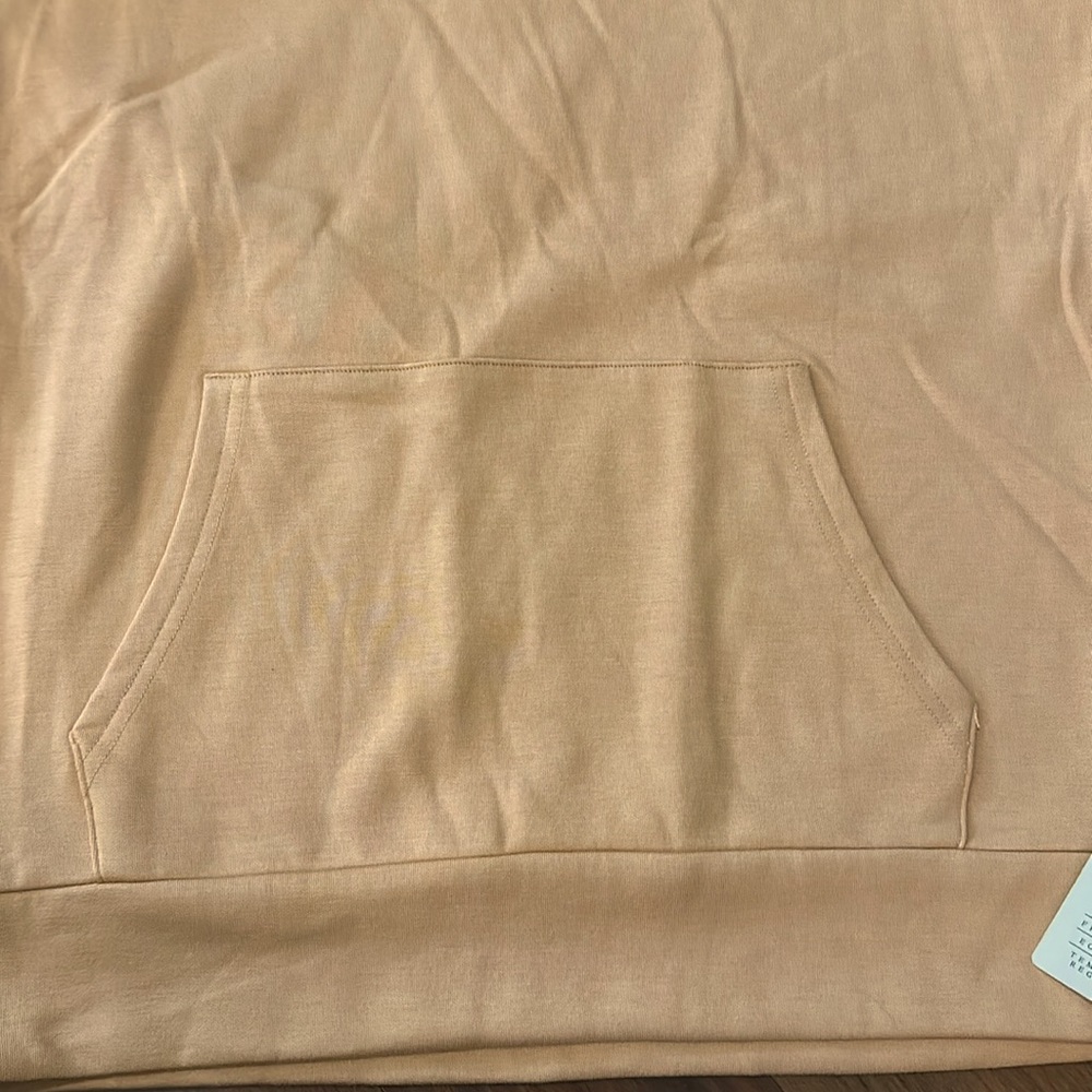 NWT Joss & J Bamboo Eco Friendly Hoodie XS, Temp Regulating, Peach Color - Picture 9 of 9